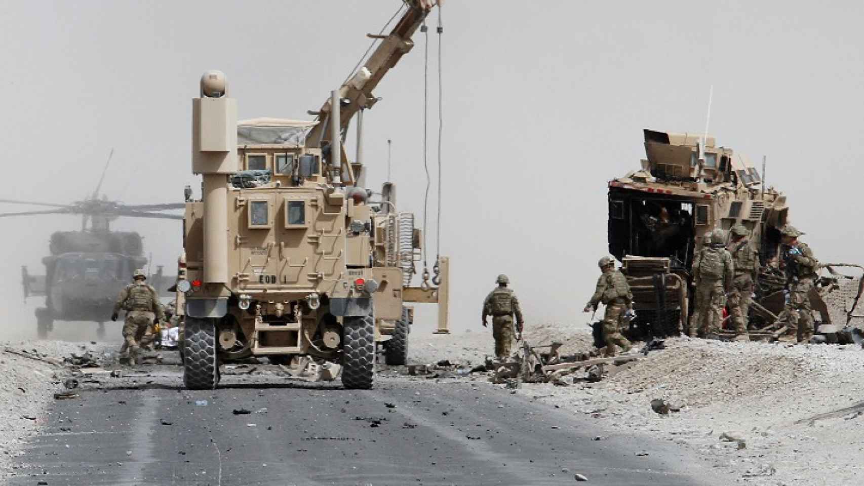 Militares en Afganistán.
