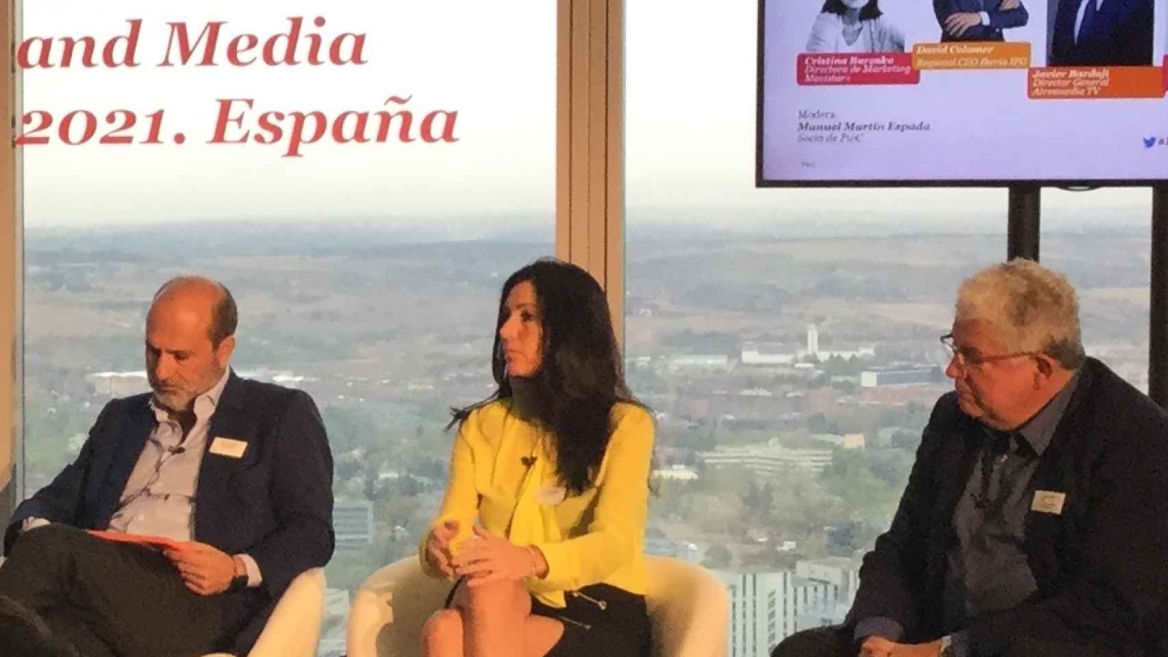 Eva Fernández, durante la presentación del Entertainment and Media Outlook 2017-2021.