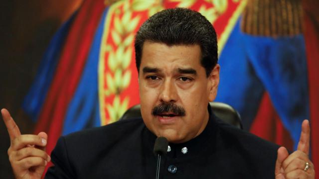 El presidente de Venezuela Nicolás Maduro.