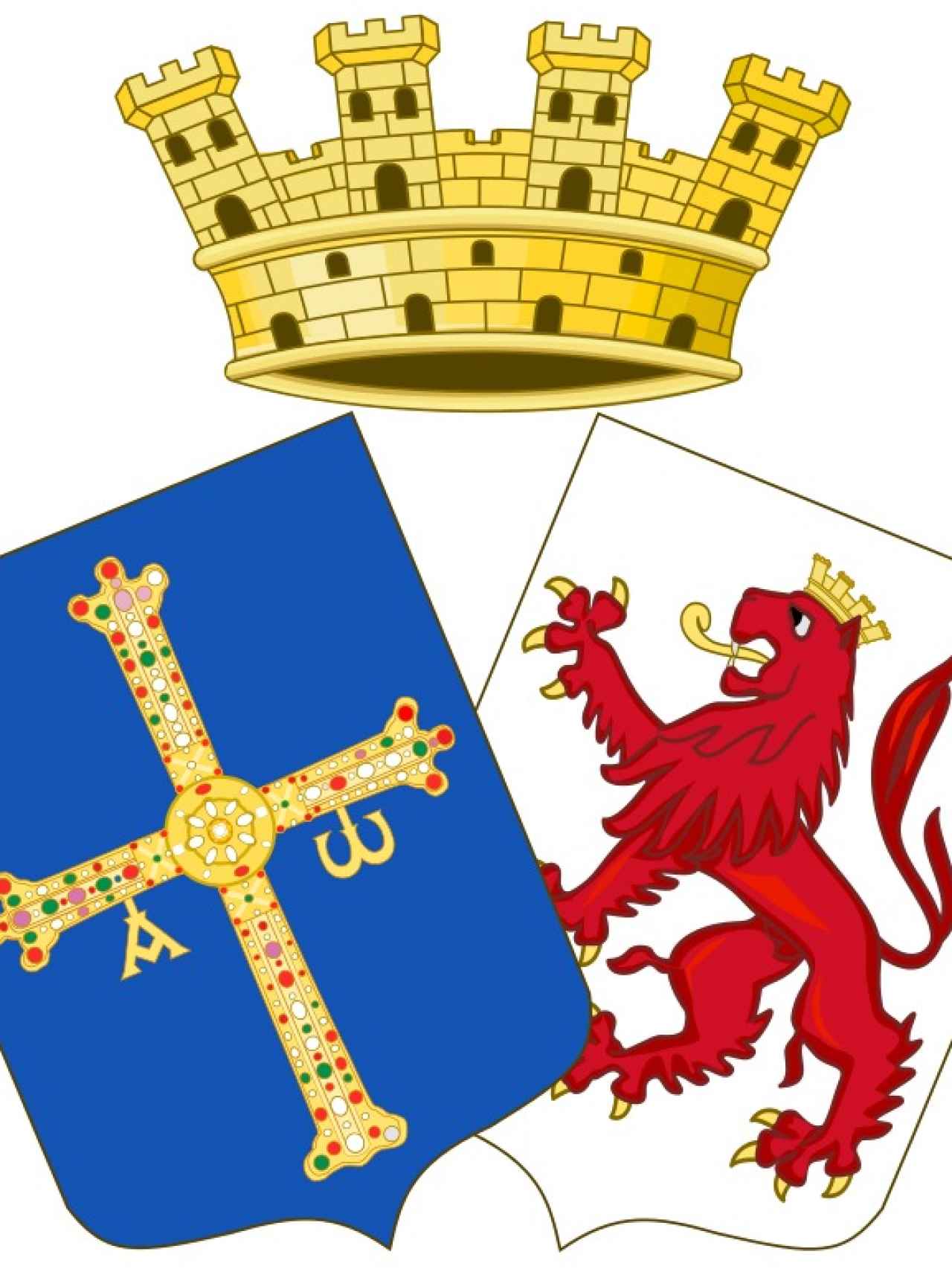 Escudo de Consejo Soberano de Asturias y León
