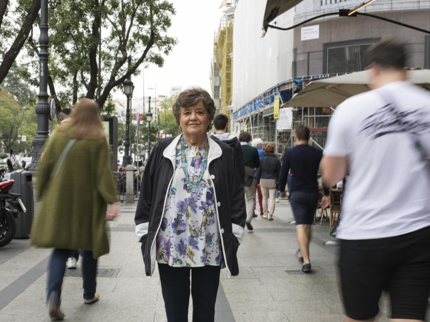 Cristina Almeida nació en Badajoz pero a las once años se trasladó con su familia a Madrid.