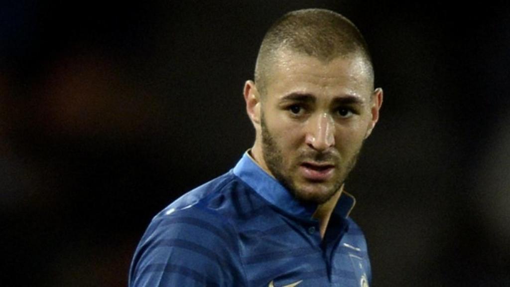 Benzema con Francia. Foto: fff.fr