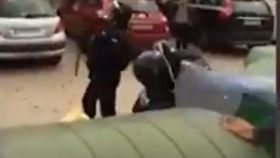 La Guardia Civil arresta a una persona por patear la cabeza a un agente el 1-O