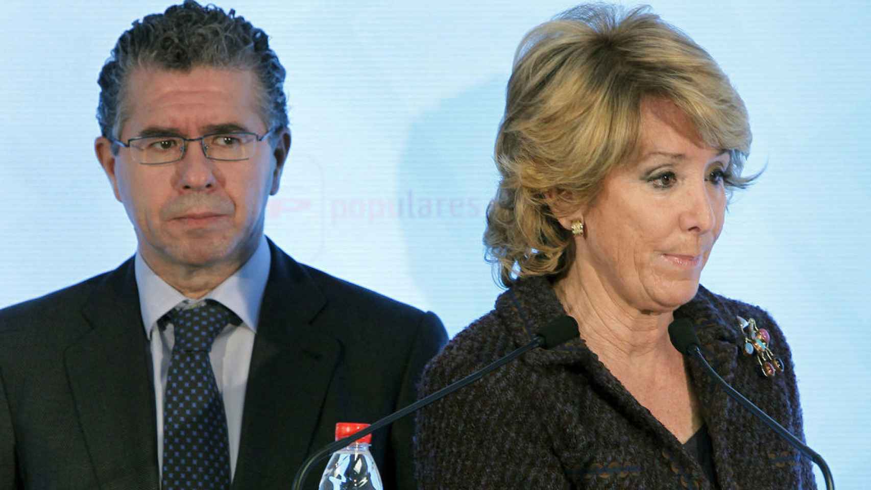 Granados y Aguirre en una imagen de 2010