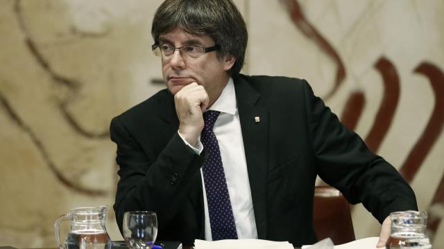 El presidente de la Generalitat, Carles Puigdemont.