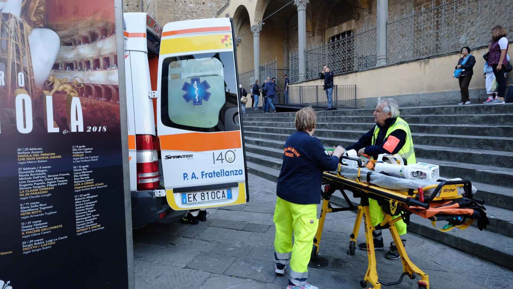 Un turista español de 52 años muere en Florencia.