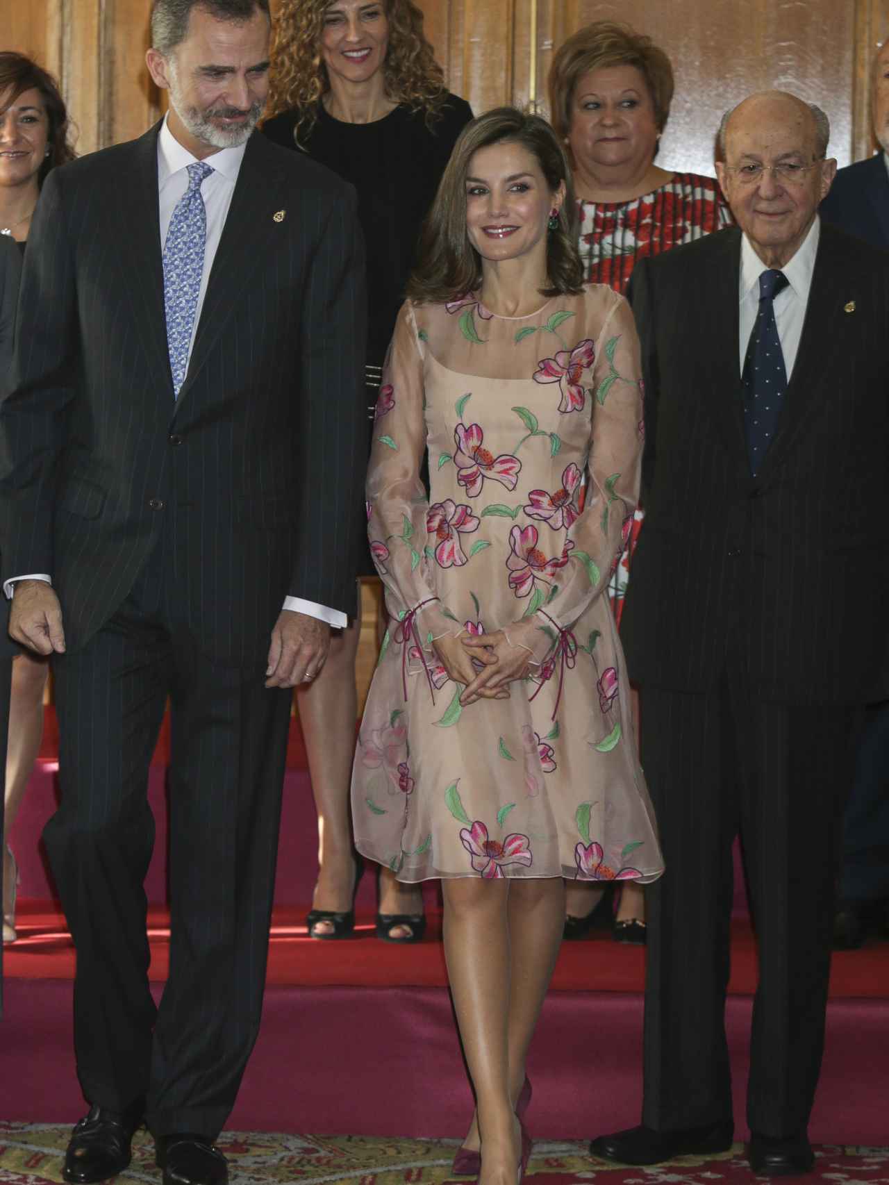 Felipe VI y la Reina Letizia en el Hotel Reconquista (Oviedo).