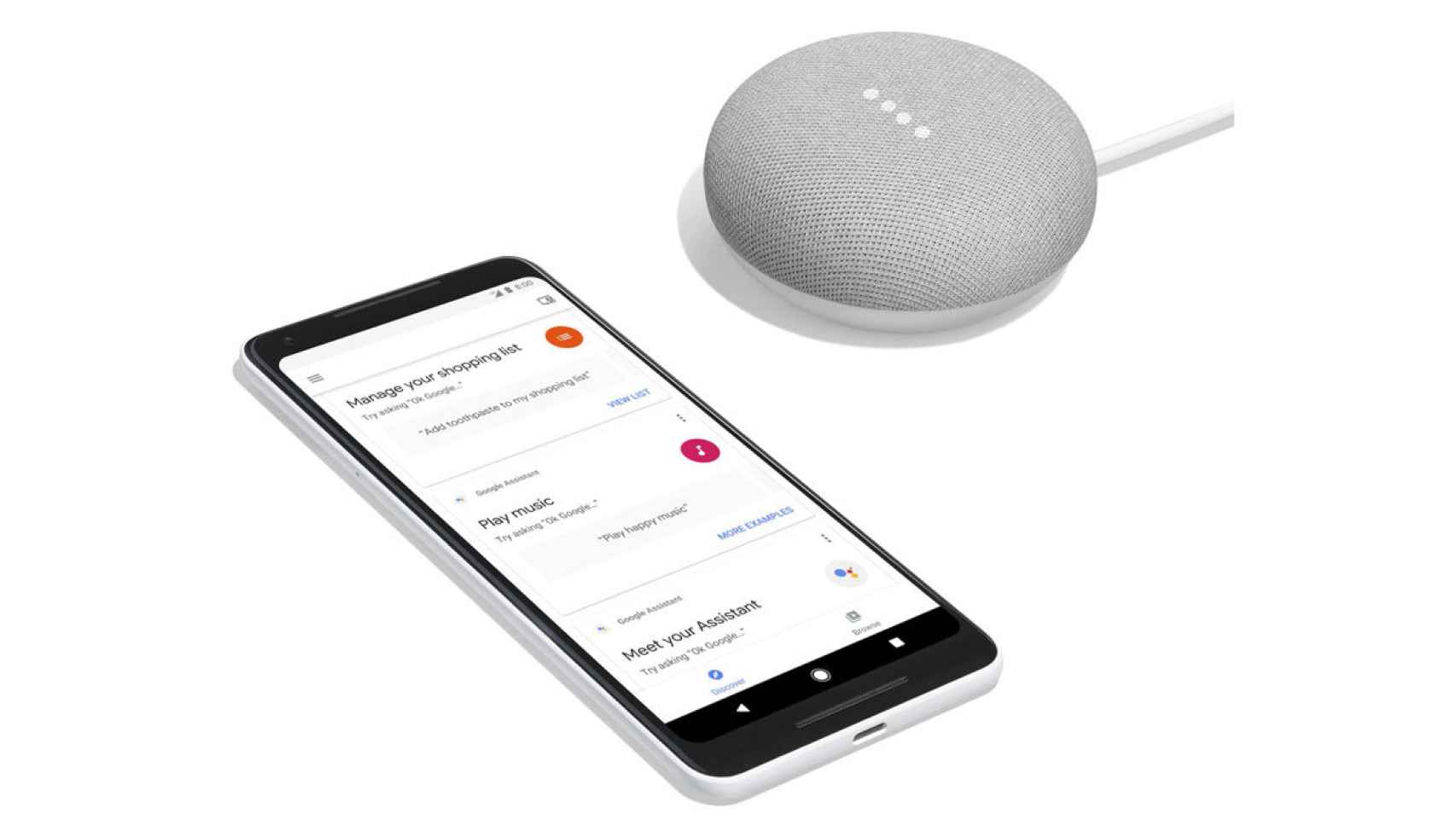 Google prepara un altavoz con pantalla y Google Assistant
