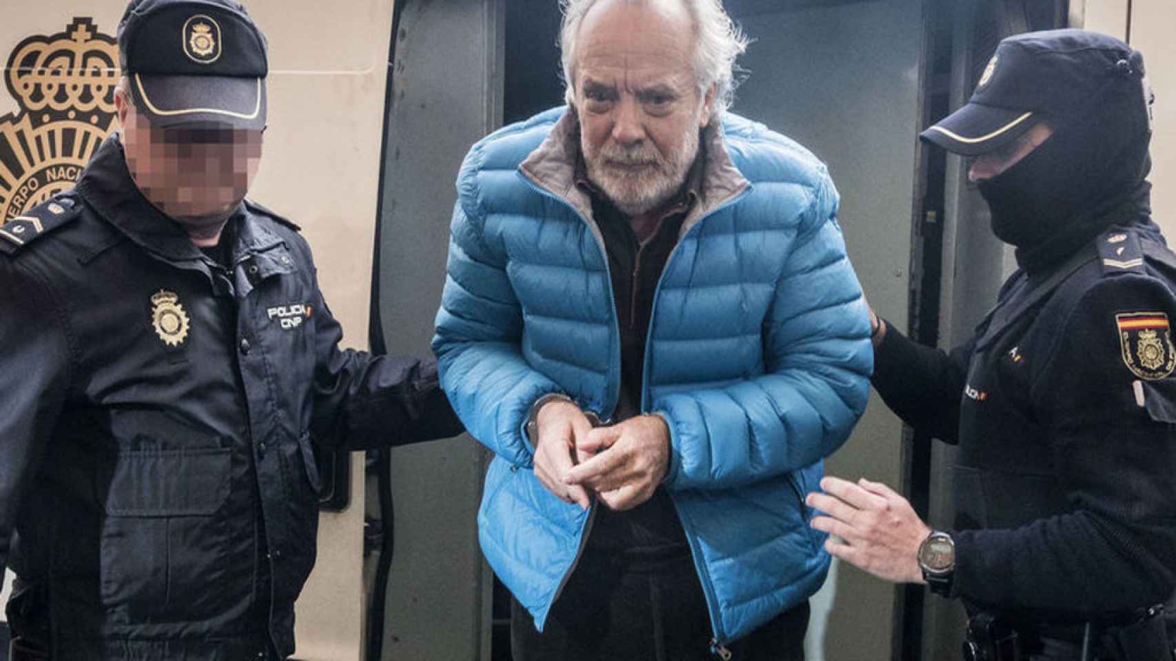 El empresario mallorquín Bartolomé Cursach el día de su entrada en prisión, 3 de marzo de 2017.