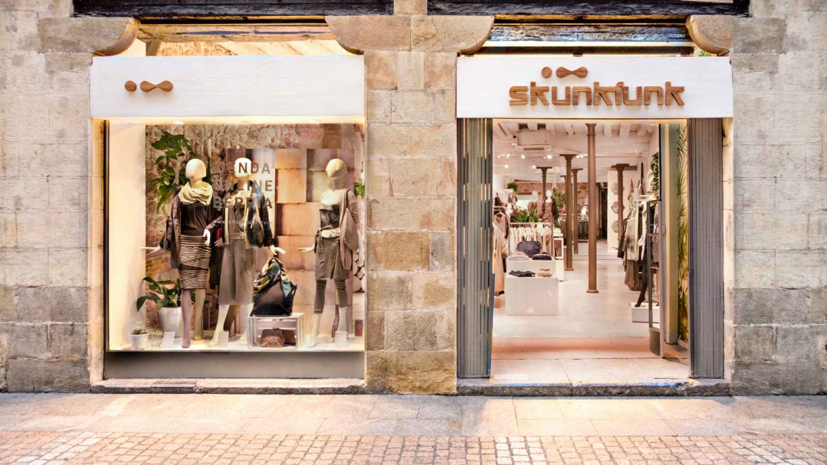 La tienda de Skunkfunk en el centro de Bilbao.