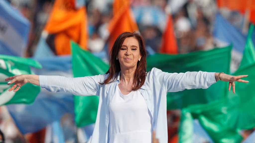 La expresidenta de Argentina Cristina Kirchner.