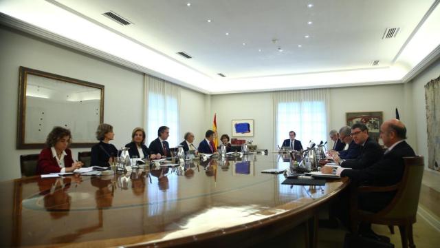 El Consejo de Ministros extraordinario reunido