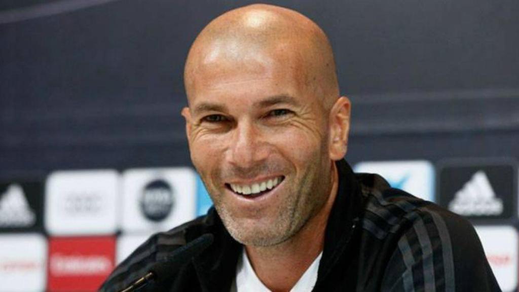 Zidane en rueda de prensa