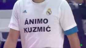 El Real Madrid manda ánimos a Kuzmic