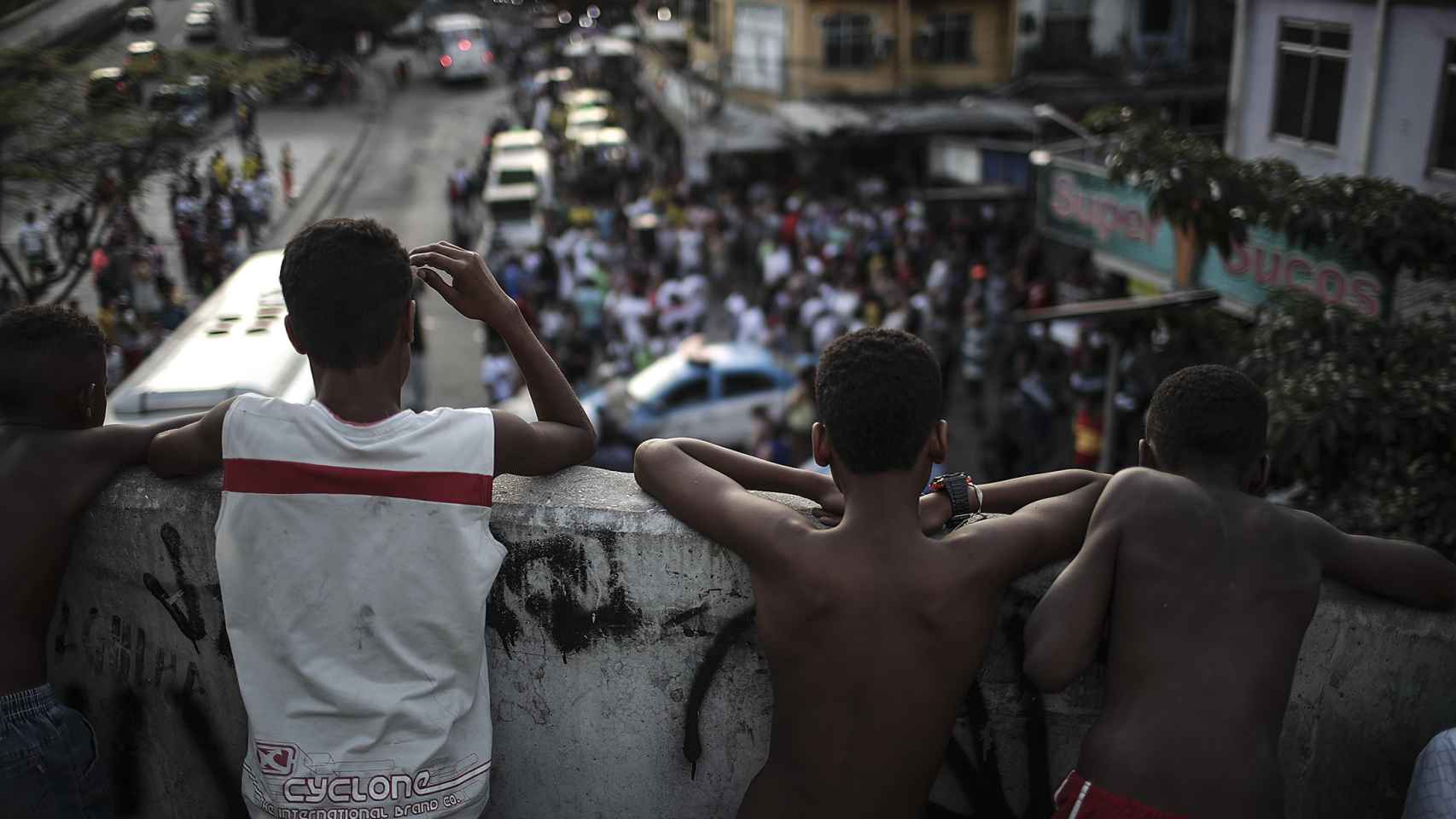 La favela es una de las más grandes de Río