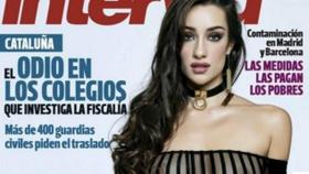 Adara en la portada de Interviú.