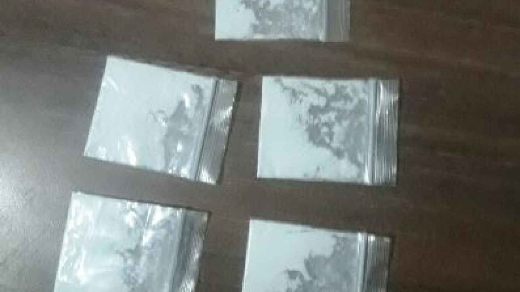 Imagen de archivo de varias dosis de cocaína.