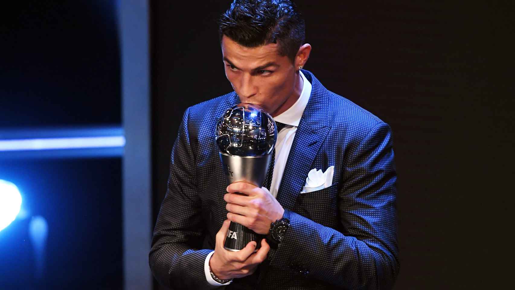 Cristiano Ronaldo fue elegido mejor jugador de la pasada temporada. / Efe