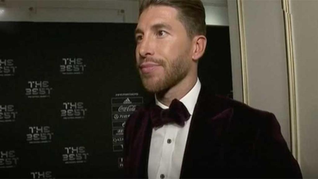 Sergio Ramos, tras la gala The Best