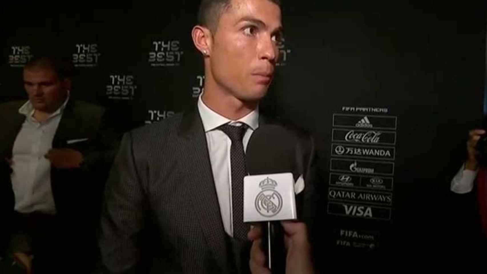 Cristiano Ronaldo, tras la gala The Best