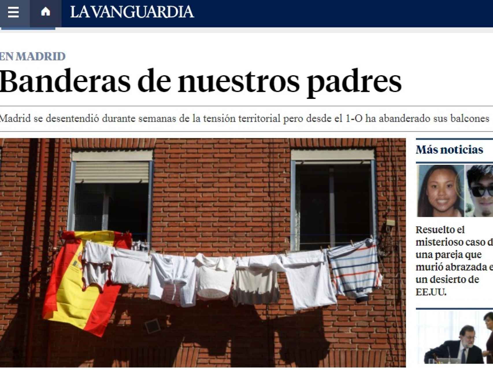 Imagen que ilustra el artículo de La Vanguardia.