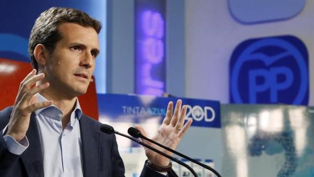 El vicesecretario de Comunicación del PP, Pablo Casado, en imagen  de archivo.