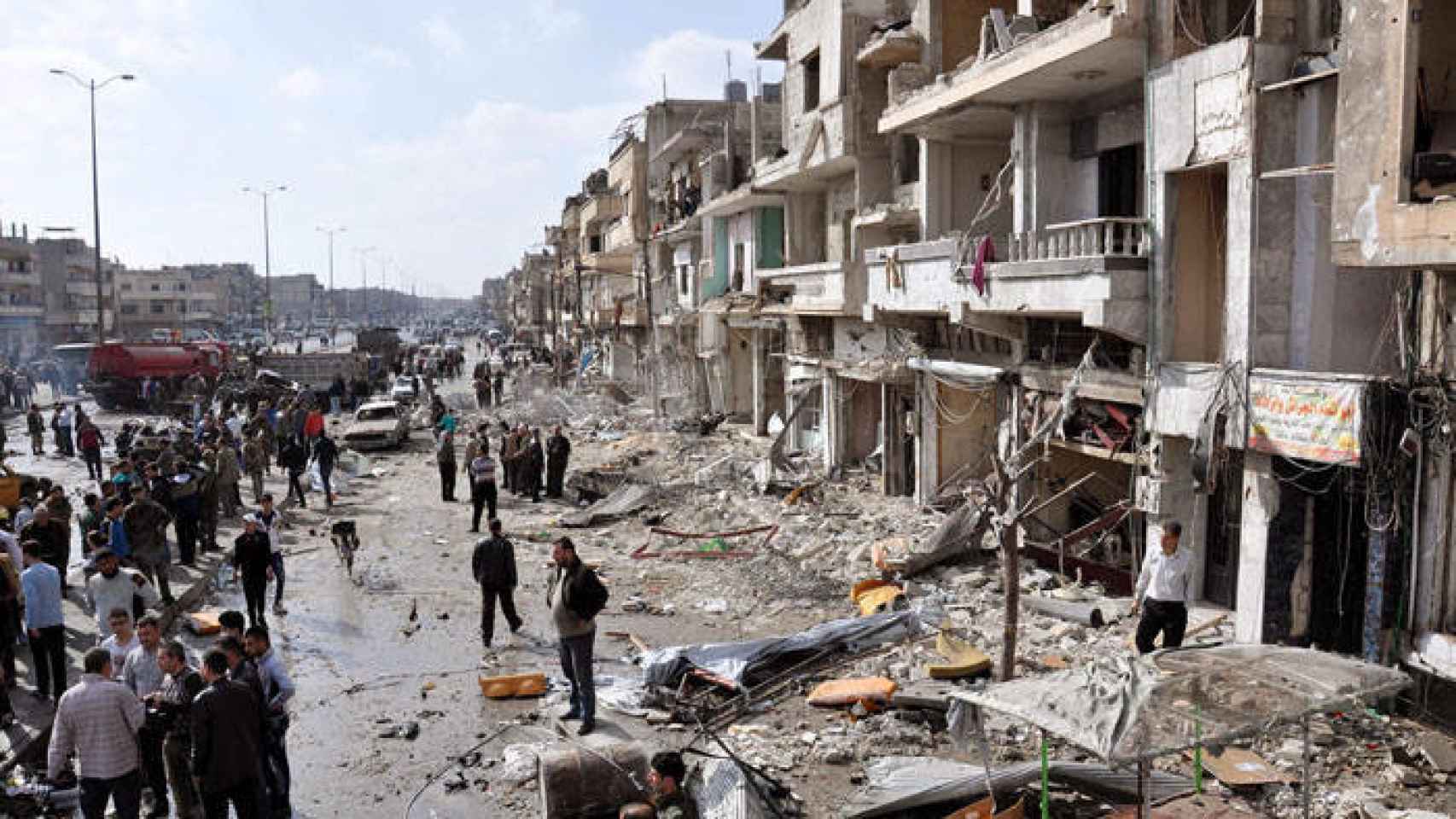 Ciudad de Homs, en Siria.