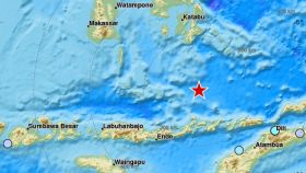 Un terremoto de magnitud 6,7 en Indonesia.
