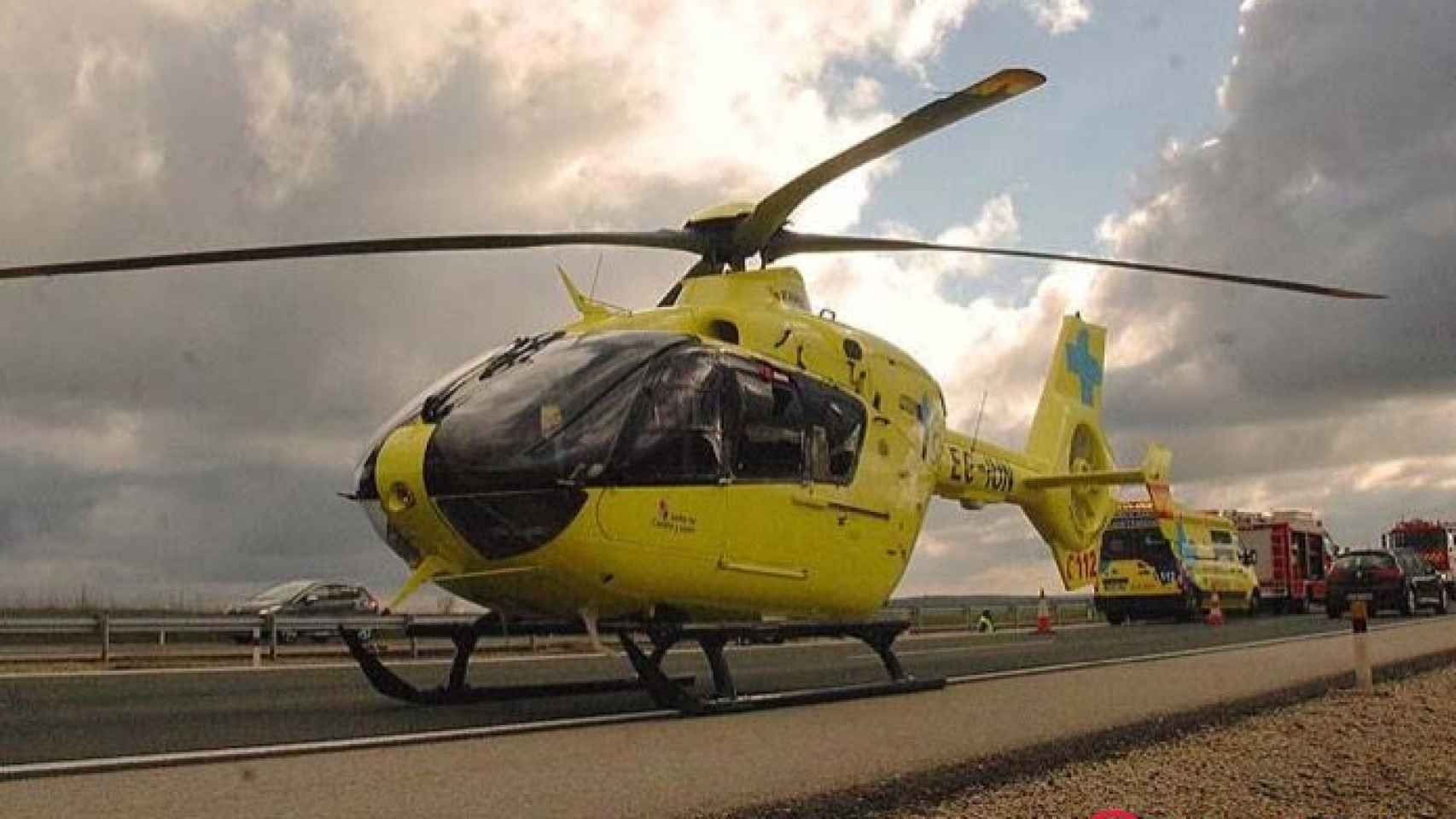 Helicóptero de emergencias del Sacyl
