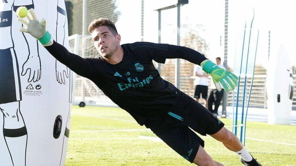 Luca Zidane regresa a los entrenamientos