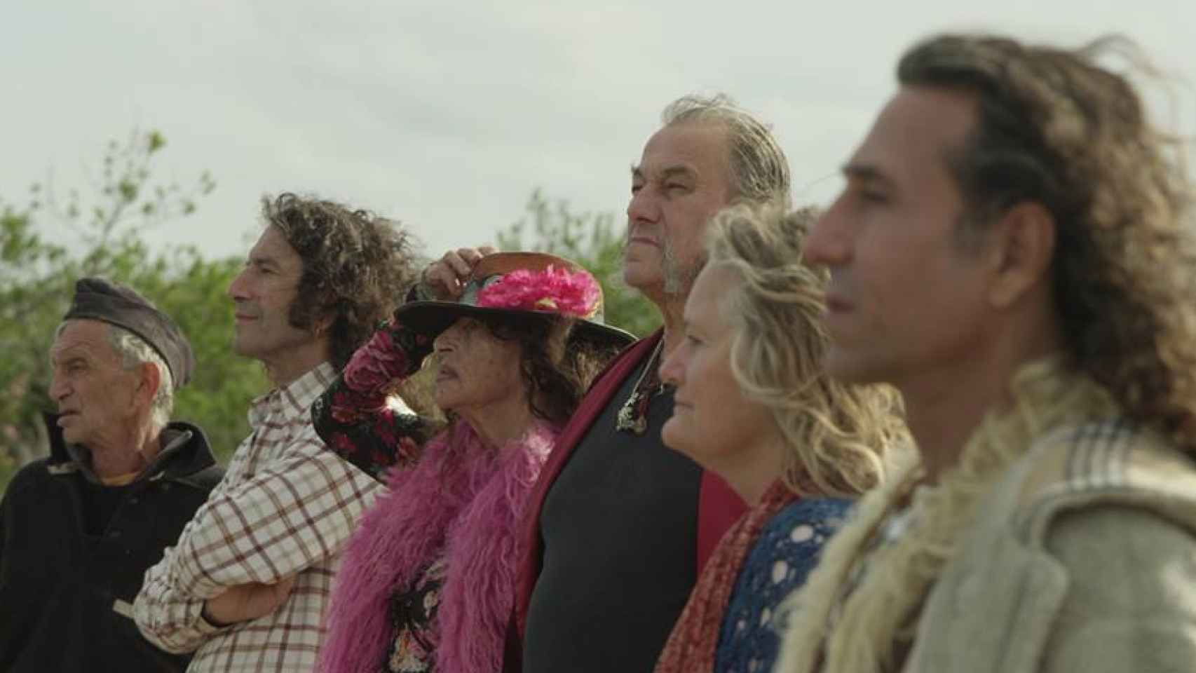 Los hippies supervivientes de Ibiza.