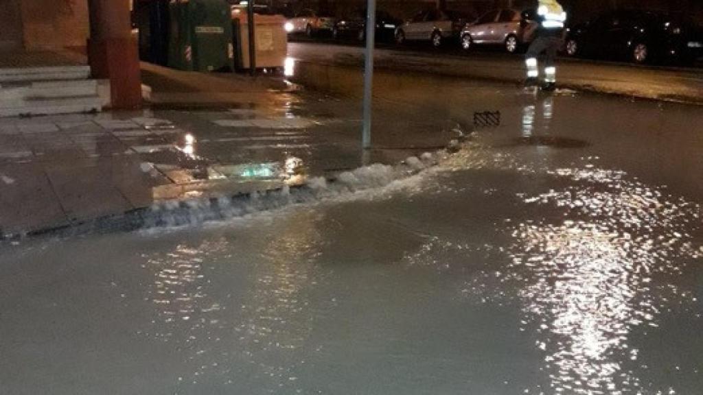 reventon agua avenida irun valladolid 1