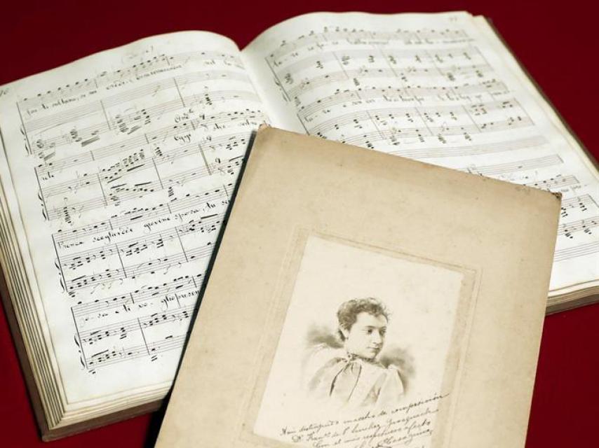 La partitura manuscrita de Shiava e Regina.