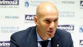 Zidane en rueda de prensa tras el Fuenlabrada - Real Madrid