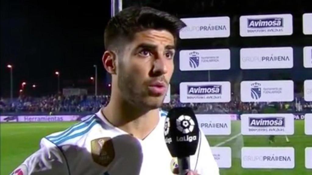 Asensio, tras el partido