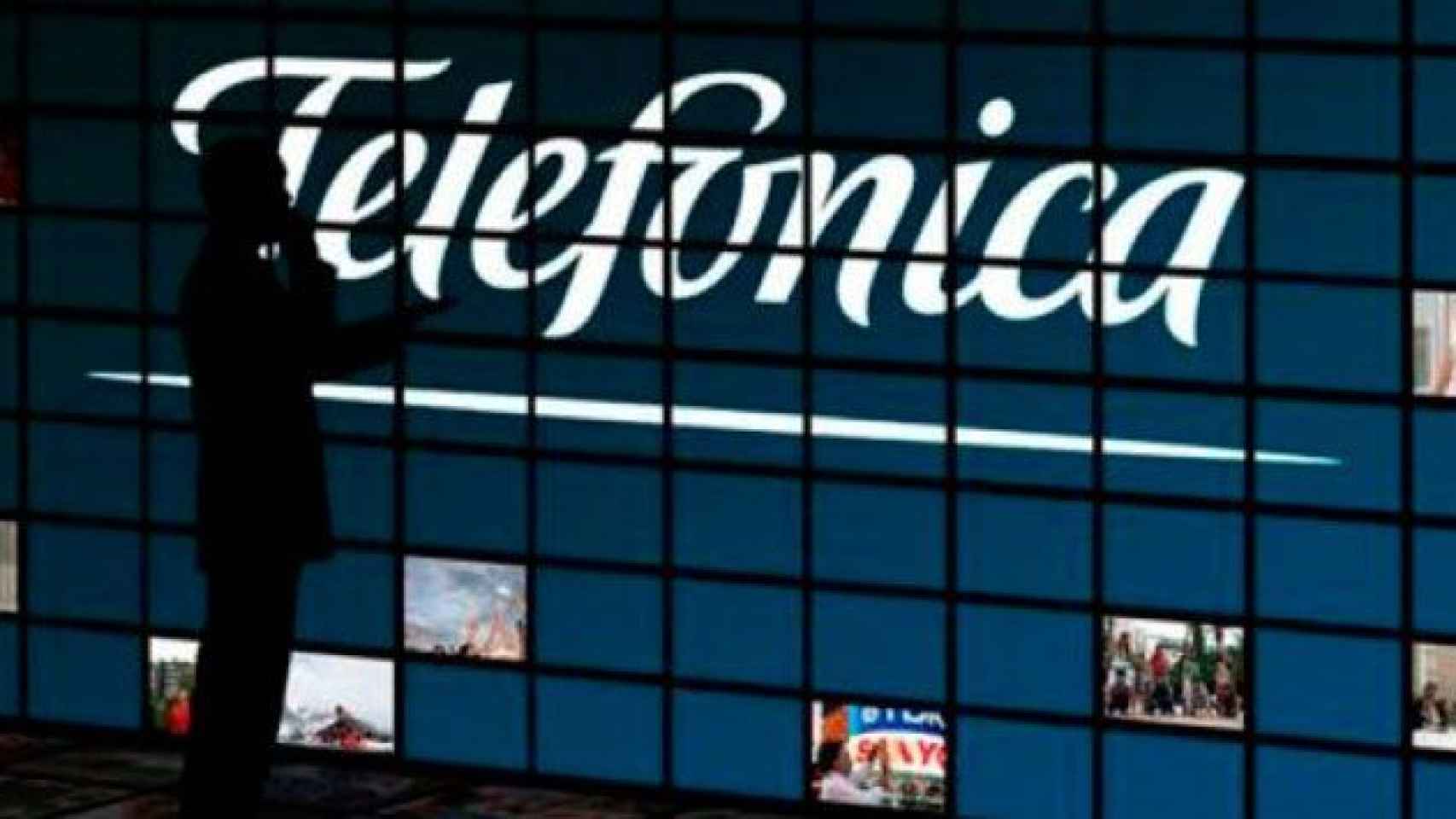 El logo de Telefónica, en una imagen de archivo.