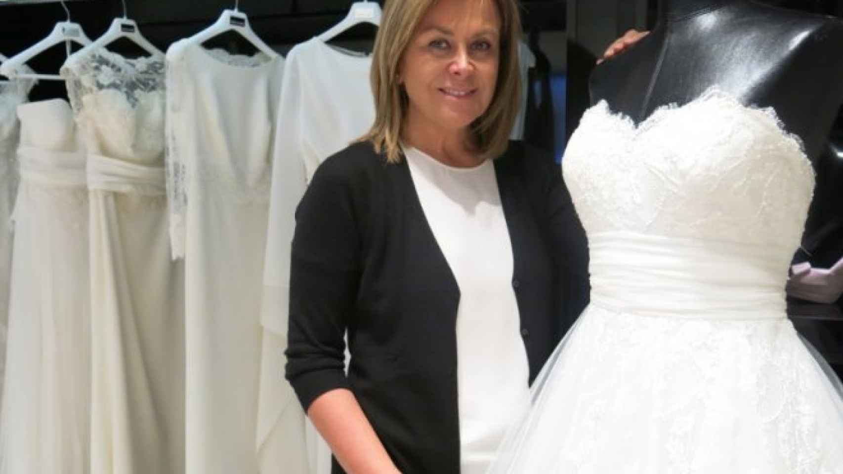 La empresaria y diseñadora de vestidos de novia, Rosa Clará