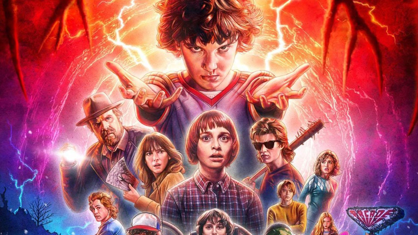 Fotograma de Stranger Things.