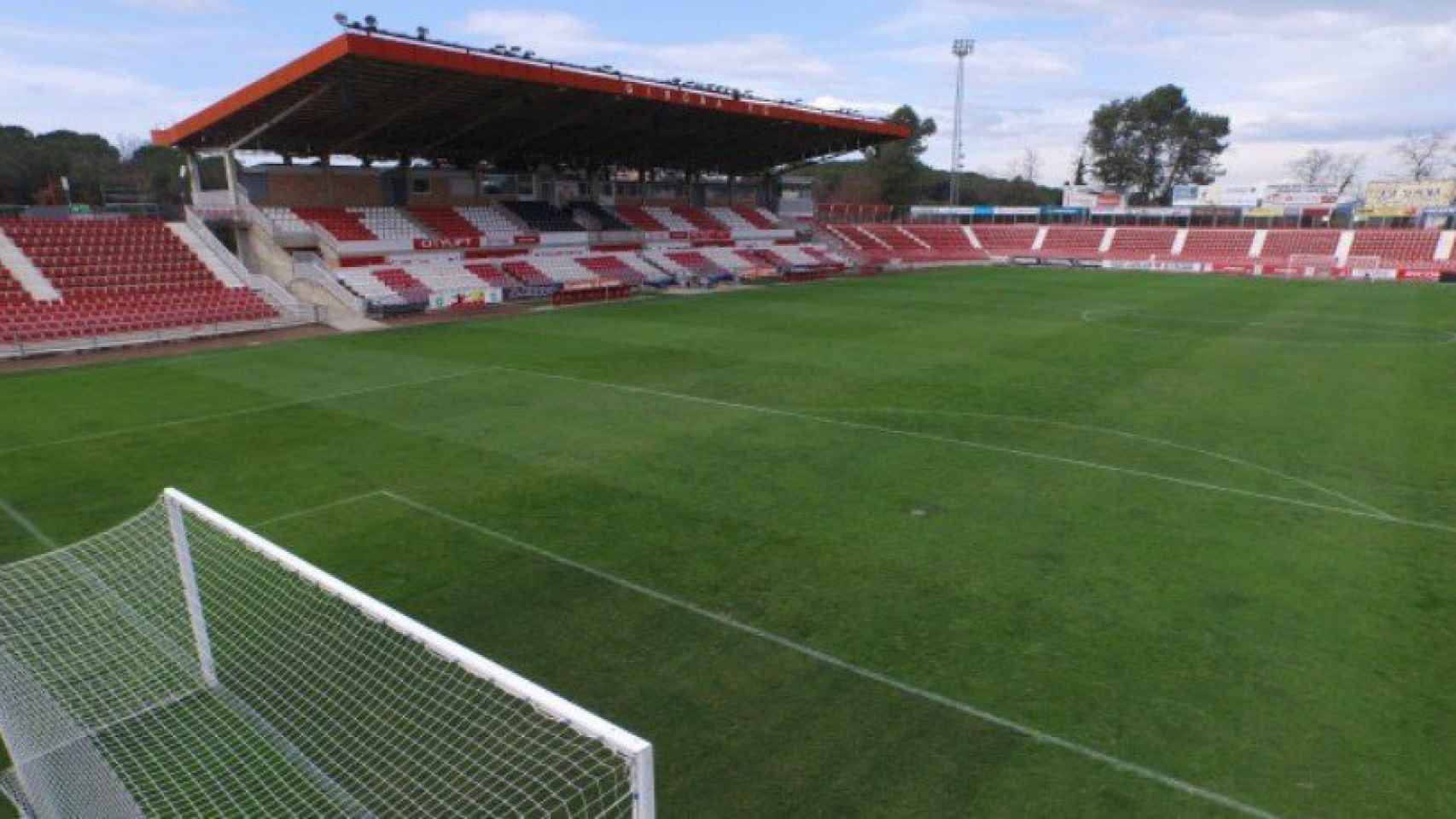 Estadio de Montilivi en Girona. Foto: gironafc.cat