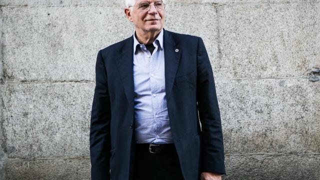 Josep Borrell, durante su última entrevista con EL ESPAÑOL.