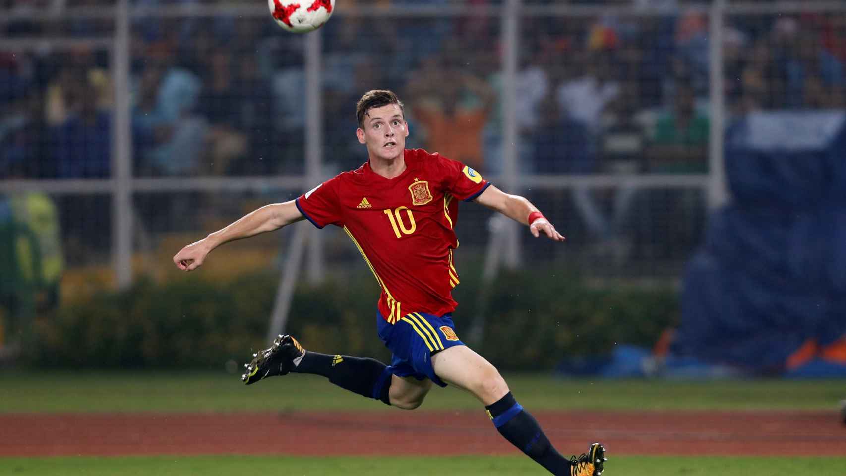 Sergio Gómez llegó a hacer posible que España mandase 2-0 en la final.