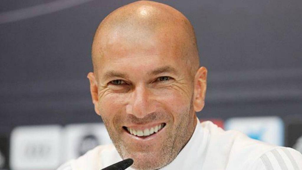 Zidane, en rueda de prensa