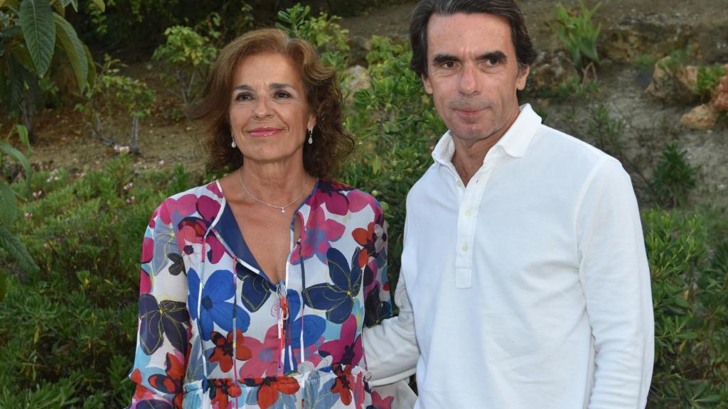 José María Aznar y Ana Botella en una imagen reciente.