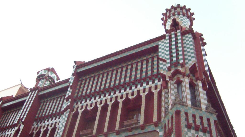 Fachada de la Casa Vicens.