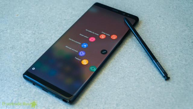 Así funciona el S-Pen de Samsung Galaxy Note 8