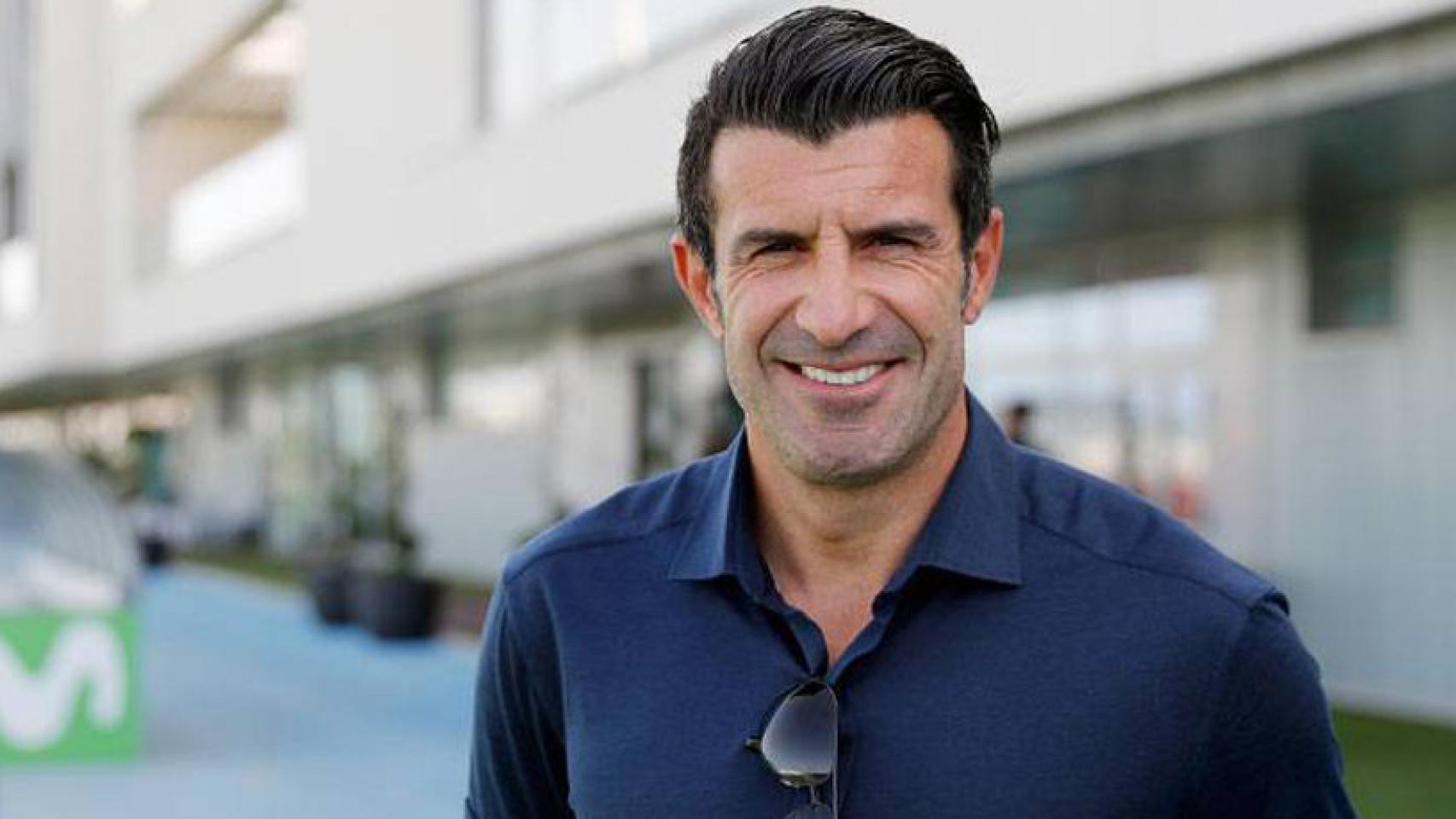 Figo en Valdebebas