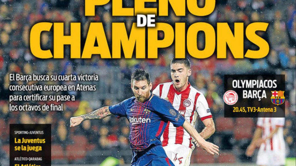 Portada Sport (30/10/17)