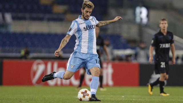 Luis Alberto, durante un partido con la Lazio.