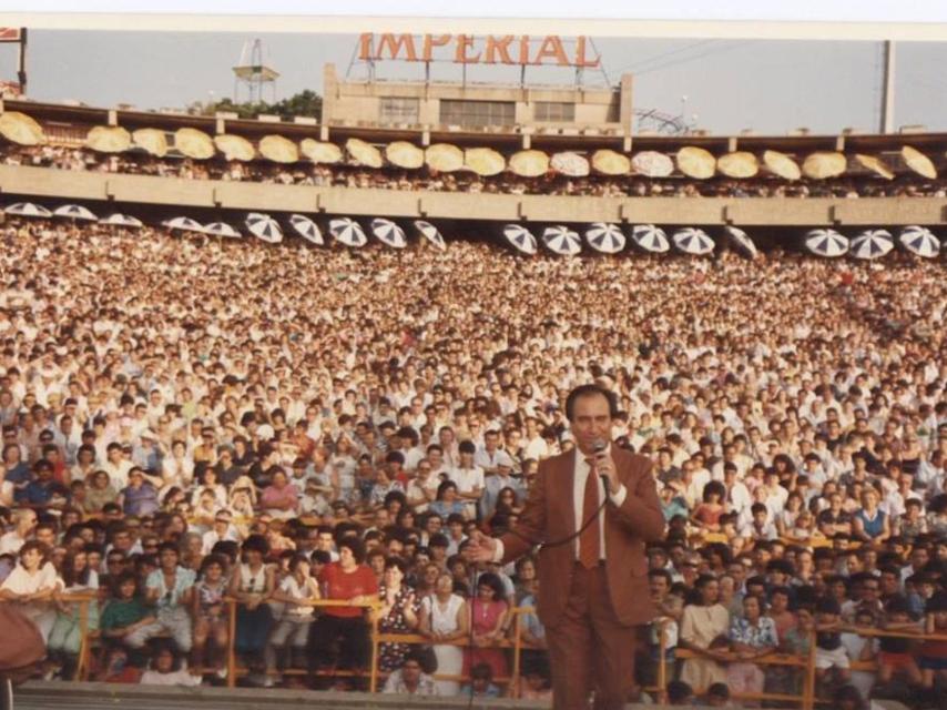 Manolo Escobar fue un auténtico fenómeno de masas en los años 70 y 80.