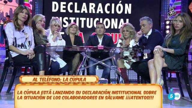 La declaración institucional de la cúpula de 'Sálvame': Salvamos a Lydia y Terelu